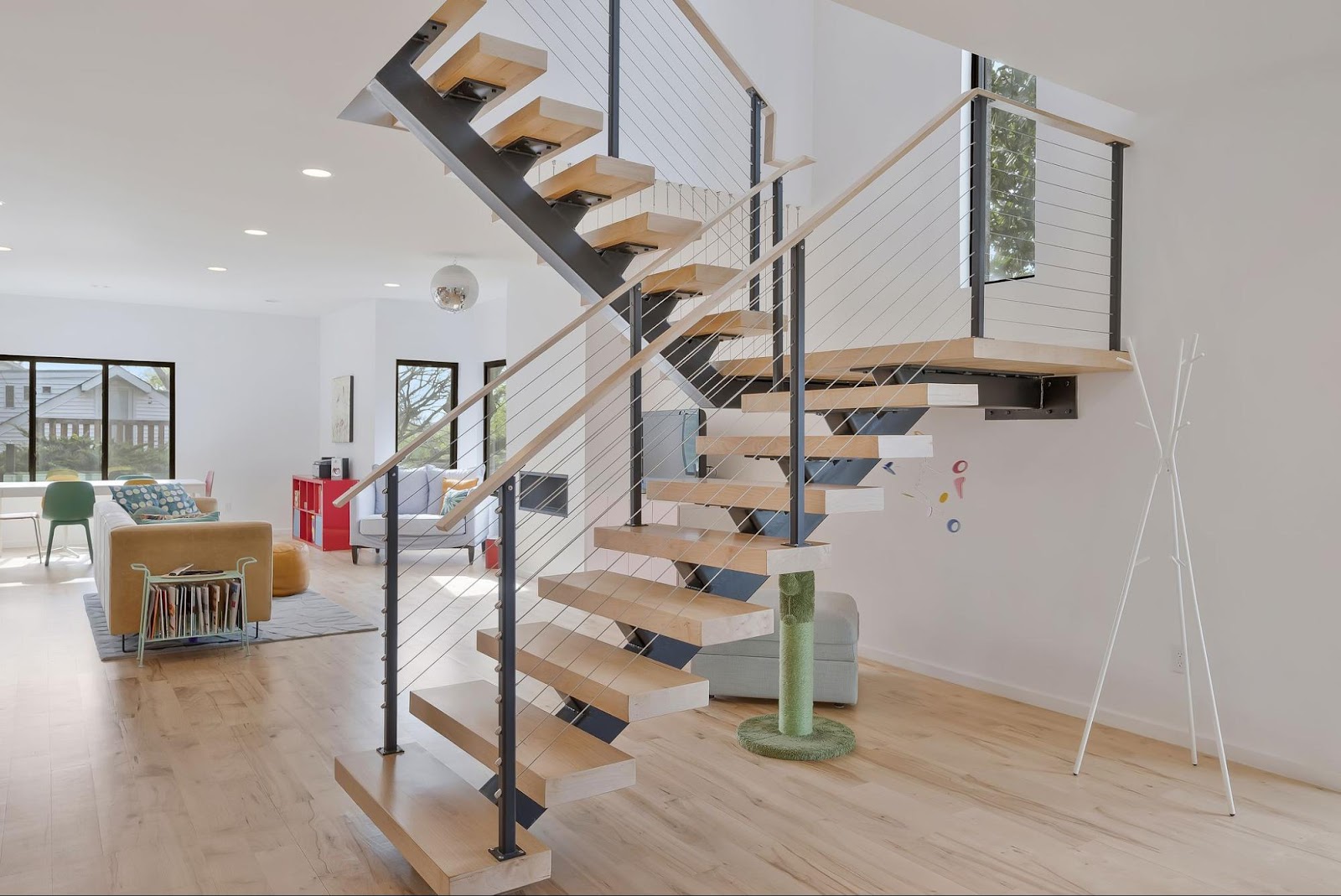 Indoor Wire Stair Railing